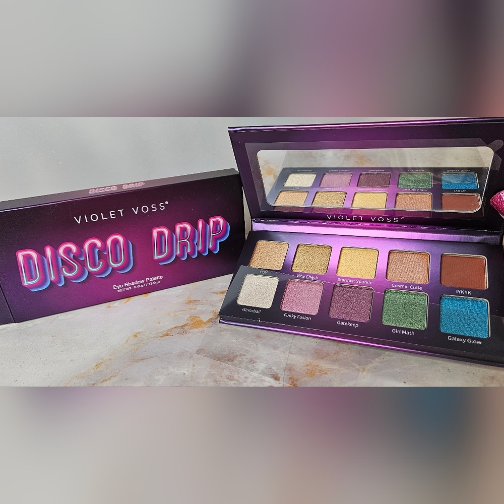 Violet Voss Disco Drip Eyeshadow Palette - Vibrant Shades